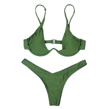 Load image into Gallery viewer, Topanga Two Piece "Verde Green"