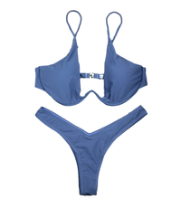 Load image into Gallery viewer, Topanga Two Piece "Blush Blue"