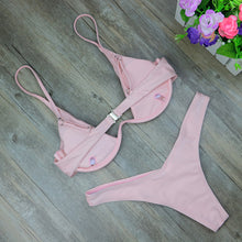 Load image into Gallery viewer, Topanga Two Piece "Flamingo"