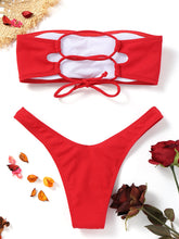Load image into Gallery viewer, Bora Bandeau "Crimson"