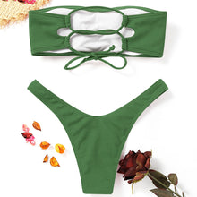 Load image into Gallery viewer, Bora Bandeau "Verde Green"