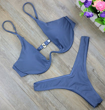 Load image into Gallery viewer, Topanga Two Piece "Blush Blue"