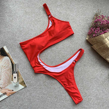 Load image into Gallery viewer, Tao Tankini "Crimson"