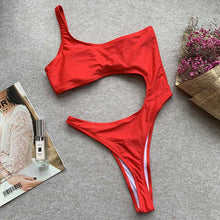 Load image into Gallery viewer, Tao Tankini "Crimson"