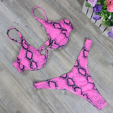 Load image into Gallery viewer, Topanga Two Piece "Pink Python"